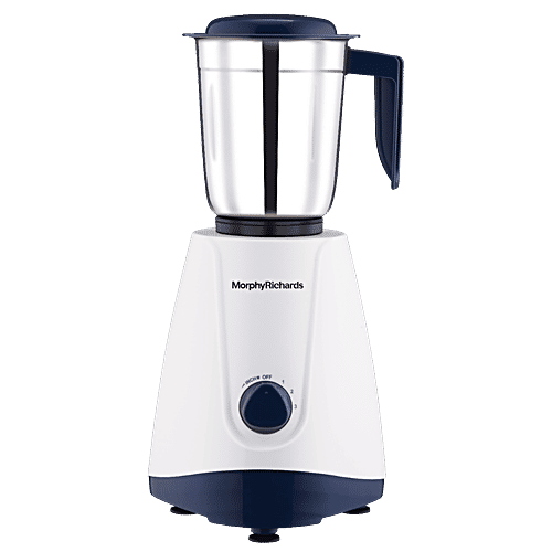 Morphy Richards Morphy Richards Tresta Plus 500 Watt 4 Jars Mixer Grinder (18000 RPM, Hybrid Motor, White & Blue), 1 Unit  