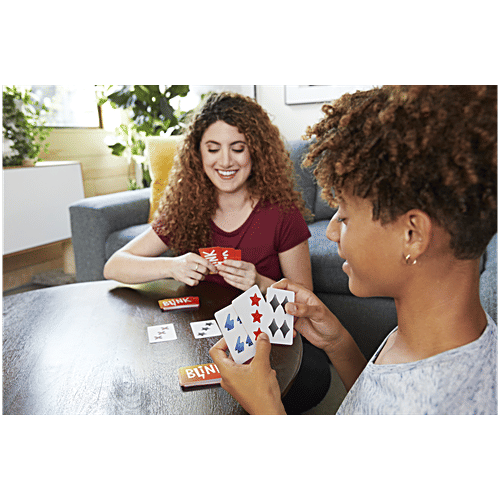 Mattel Games Reinhard Staupe's Blink Family Card Game, 1 Unit With 60 Cards & Instructions, Travel-Friendly, Makes a Great Gift for 7 Year Olds and Up