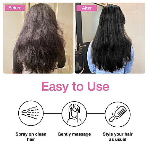 Soulflower Rosemary Water Spray With Niacinamide For Growth, Frizz Control & Hair Fall, 100 ml  For All Hair & Scalp Types, Hair Strengthening, Promote hair Growth, DHT Blocker, Non-Oily Formula