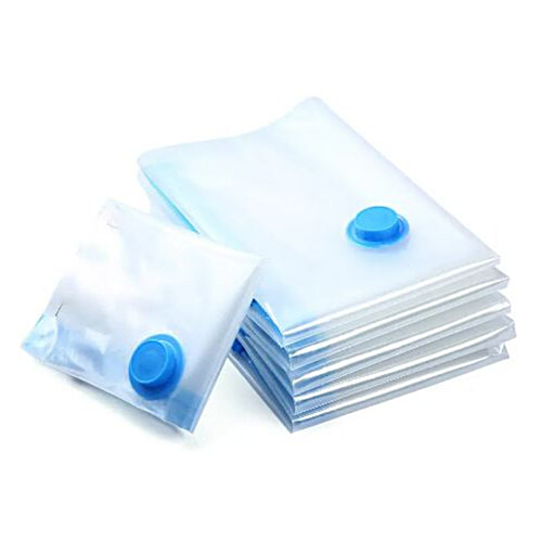 Se7en Vacuum Storage Bags - 3 Sizes & Hand Pump, 5 pcs  