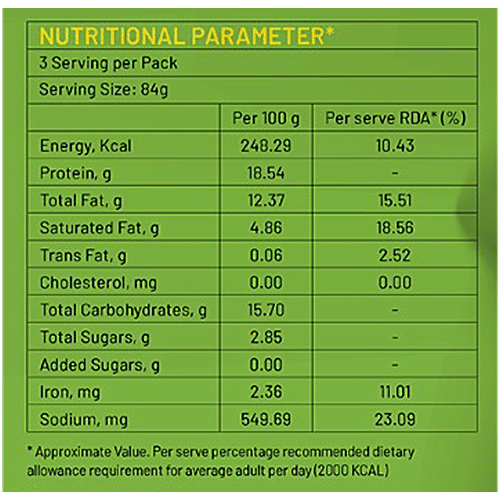 Wow! Smiley Smileys Veggie Nuggets, 250 g (10 pcs) Cruncy Bites, Natural Goodness of Protein