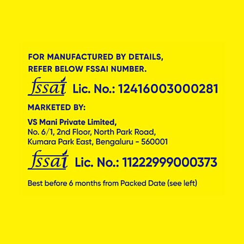 Vs Mani & Co. Potato-Salt Hot Chips, 65 g  