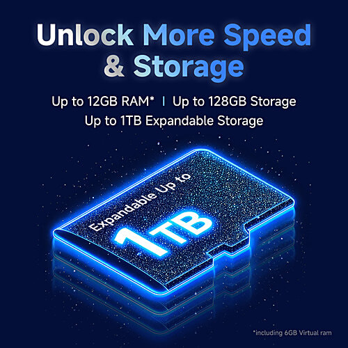 Redmi 14C 5G (6GB RAM, 128GB, Stargaze Black), 1 Unit  