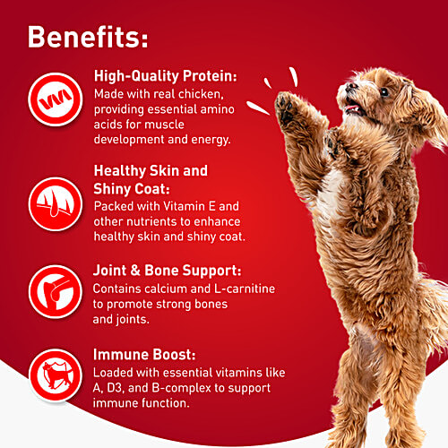 Drools Chicken Sticks Milk Flavour Dog Treats, 100 g  