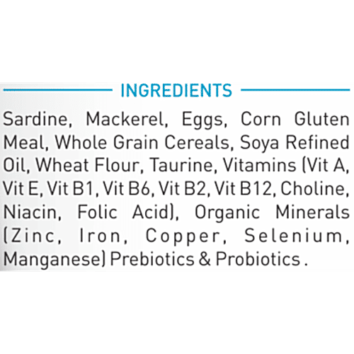 Purepet Ocean Fish Dry Kitten Food - Complete Nutrition, 30 g  Taurine For Healthy Heart, Healthy Skin & Beautiful Coat, Control Urinary pH, Hair Ball Protection