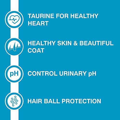 Purepet Ocean Fish Dry Kitten Food - Complete Nutrition, 30 g  Taurine For Healthy Heart, Healthy Skin & Beautiful Coat, Control Urinary pH, Hair Ball Protection