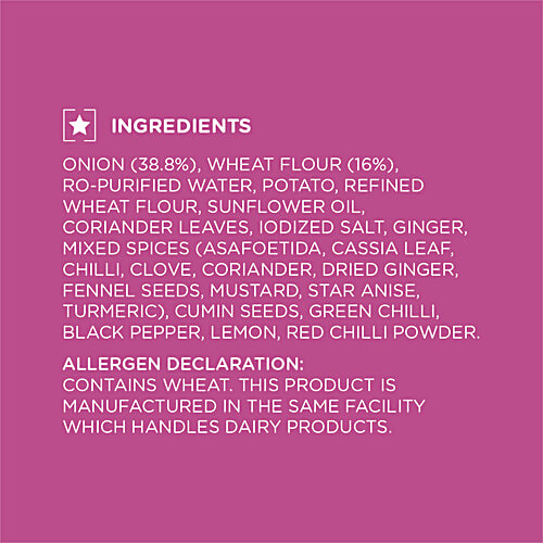 iD Onion Paratha, 400 g (4 N x 100 g) No Preservatives, Premium Ingredients, Authentic Recipe