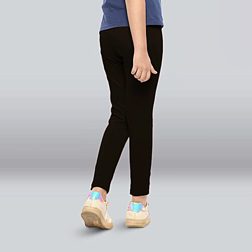 Lyra Kids Black Skinny Fit Legging, 1 pc (9-10 Years) 