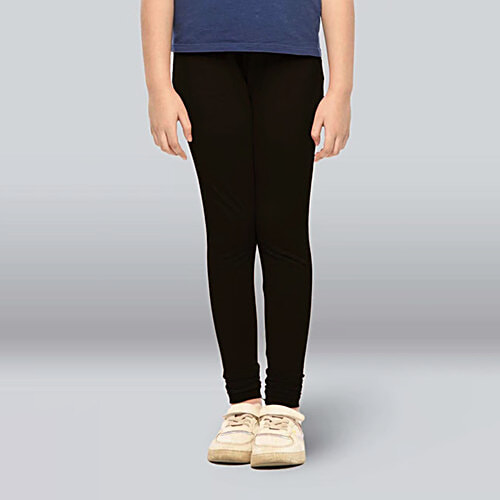 Lyra Kids Black Skinny Fit Legging, 1 pc (9-10 Years) 