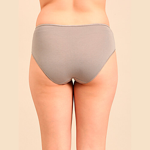 Pepe Jeans Solid Women Hipster - Garnet Red Combo, 3 pcs (Size - S)