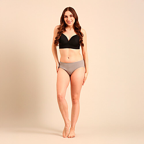 Pepe Jeans Solid Women Hipster - Garnet Red Combo, 3 pcs (Size - S)