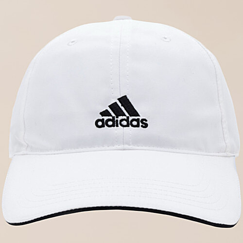 Adidas Sports Unisex Cap - White, 1 pc (Free Size)