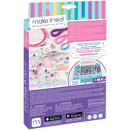 Make It Real Positive Gems Jewellery, Pack of 1 (61 pcs) 