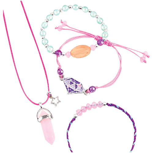 Make It Real Positive Gems Jewellery, Pack of 1 (61 pcs) 