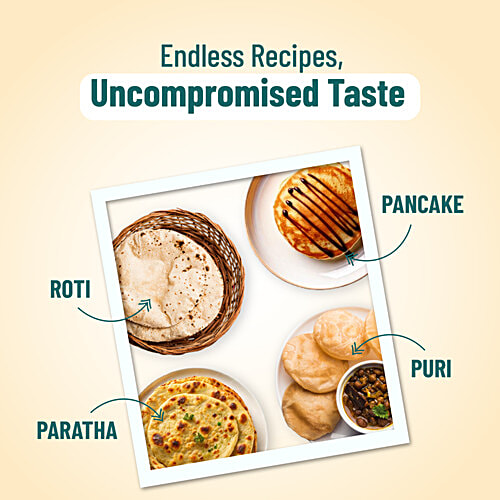 Lo Foods Gluten Smart Multi Millet Atta, 1 kg  2x Protein, Rich in Fibre