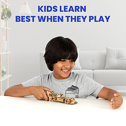 Smartivity Stem Racing Car Toy With Sprint Launcher - 6+Years, 1 pc Fun & Educational DIY