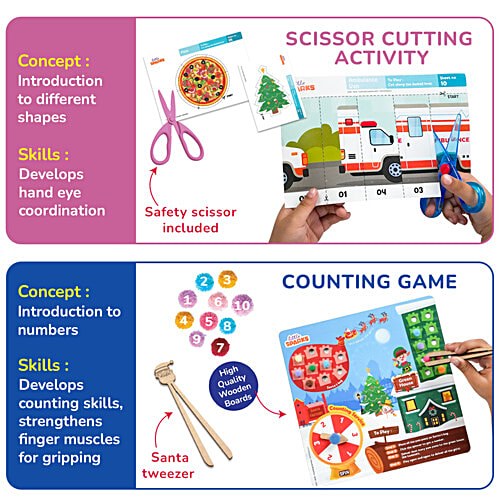 Smartivity Little Sparks Smart Busy Box - 7 In Curriculum Based Activities, 1 pc  Learning Game, Ages 3+