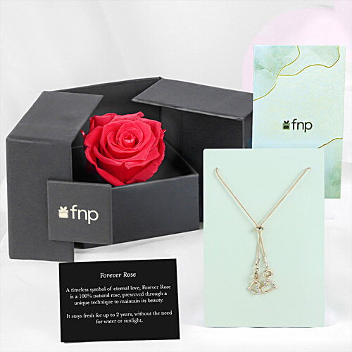 FNP Love Forever Valentine's Day Hamper, 3 pcs  