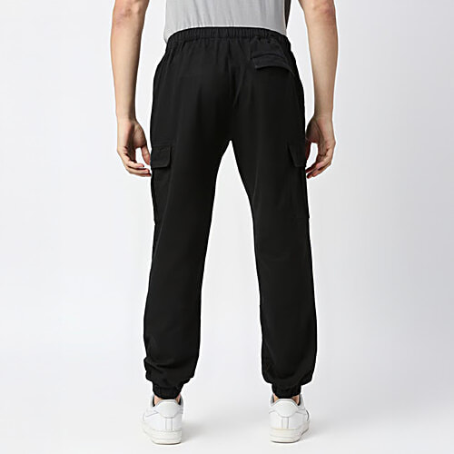 Thomas Scott Black Slim Fit Jogger Pants, 1 pc (Size - 30)