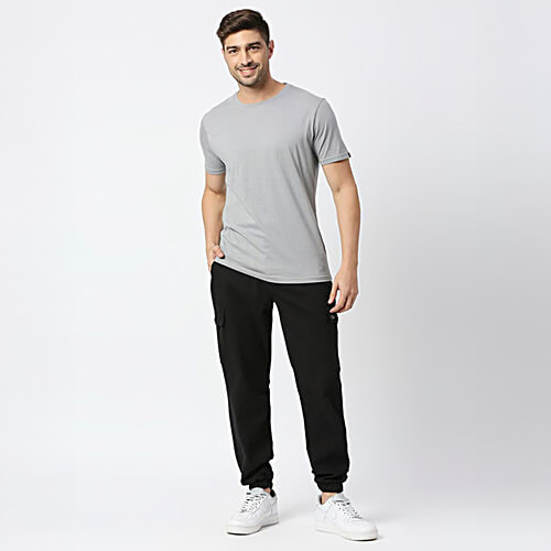 Thomas Scott Black Slim Fit Jogger Pants, 1 pc (Size - 30)