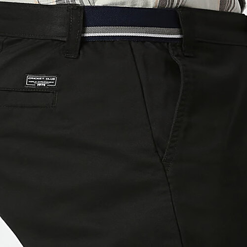 Thomas Scott Black Slim Fit Chino Trouser, 1 pc (Size - 36)