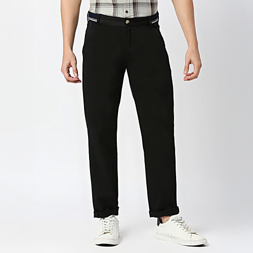 Thomas Scott Black Slim Fit Chino Trouser, 1 pc (Size - 36)