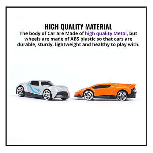 Veva Toys Race N Roll 1:64 Die Cast Metal Cars - 3+ Years, NZ.LV, 2 pcs