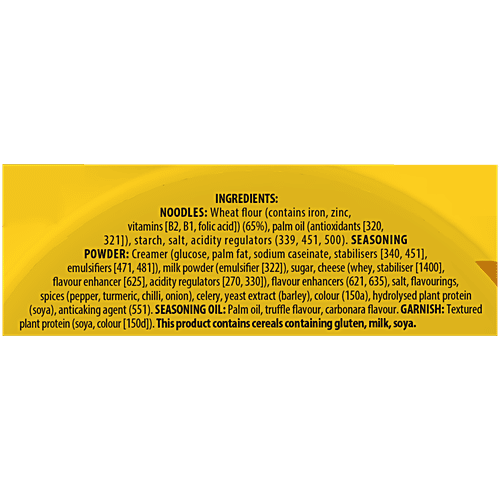 Nissin UFO Truffle Carbonara Flavour Instant Noodles, 105 g  