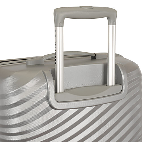 Kamiliant by American Tourister Luggage Trolley Bag - 8 Wheels, Silver, 35 L