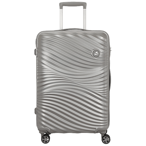 Kamiliant by American Tourister Luggage Trolley Bag - 8 Wheels, Silver, 35 L