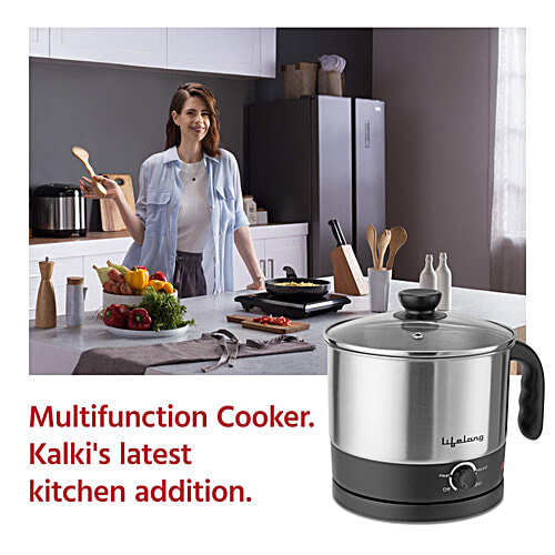 Lifelong 600 W Multifunction Cooker/Kettle, 1.5 L  