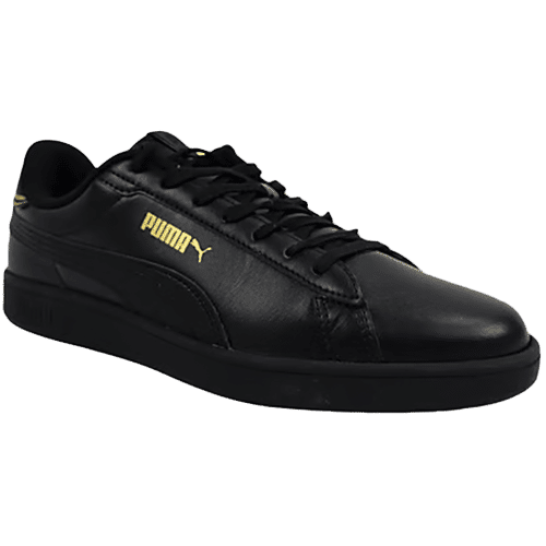 Puma Men's Black Smash Pop Sneakers, 1 Pair (UK/IND-8) 