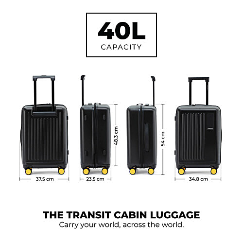 Mokobara The Transit Cabin Luggage - Crypto, 40 L, 1 pc  