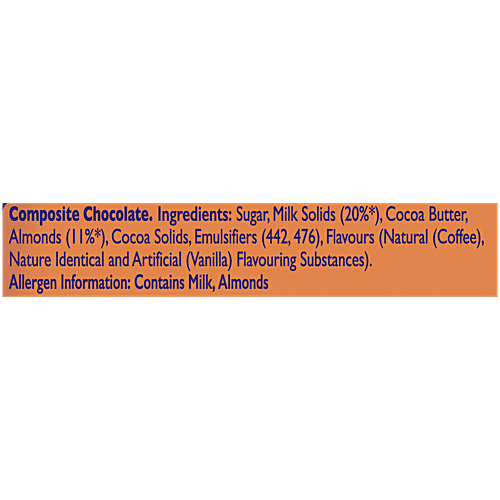 Cadbury Dairy Milk Mocha Almond Chocolate, 36 g  