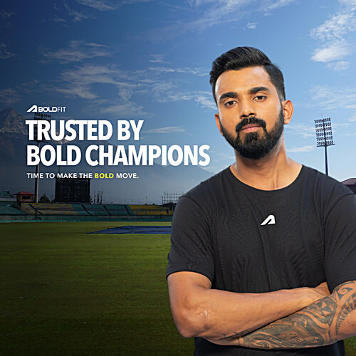 Boldfit AeroGrip Tennis Racket Anti Slip Tape - Multicolour, 5 pcs  