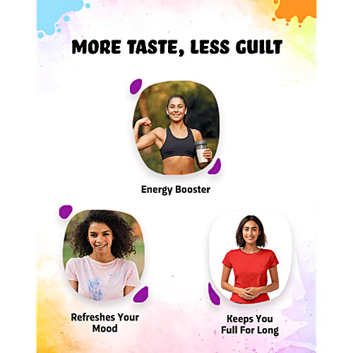 True Elements Thandai Mix - Ready To Drink, 200 g  Sweetened with Jaggery, 37% Almonds & Cashews, 32% Less Sugar