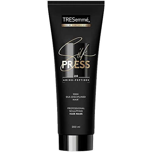 Tresemme Silk Press Professional Sculpting Hair Mask, 200 ml  100H Silk Disciplined Hair
