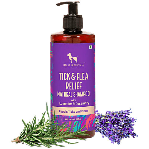 Heads Up for Tails Tick & Flea Relief Dog Shampoo, 200 ml  