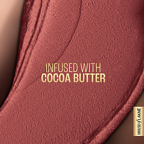 Lakme Xtraordin-Airy Lip Mousse Mini, 1.8 g Chocolate Temptation Moisturising Formula, Infused with Cocoa Butter