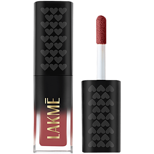 Lakme Xtraordin-Airy Lip Mousse Mini, 1.8 g Let's Talk Nude Moisturising Formula, Infused with Cocoa Butter