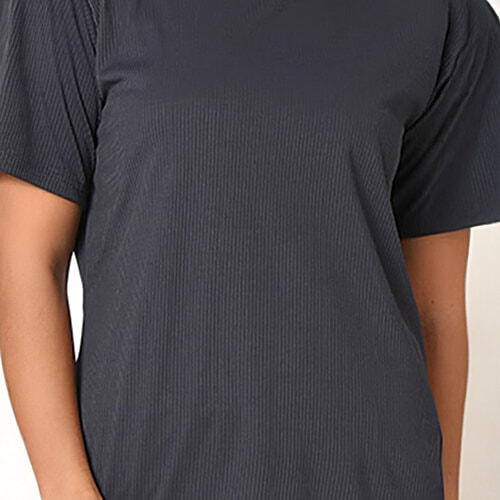 Smarty Pants Grey Cotton T-Shirt With Pyjamas, 1 Set (Size - S) 