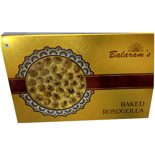 Balaram Mullick and Radharaman Mullick, Kolkata Baked Rosogolla, 500 g (10 pcs) 