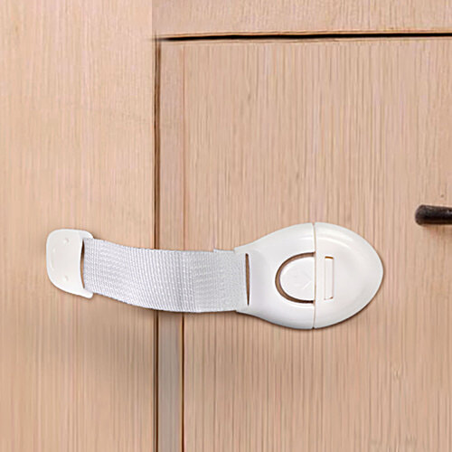 bb home Child Safety Lock For Drawers & Gates - White, 1 pc