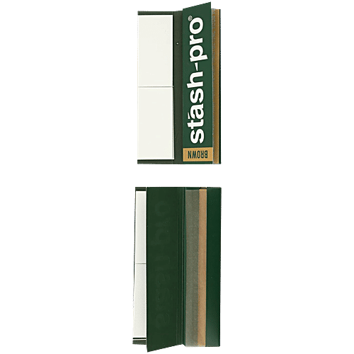 Stash-Pro Brown Premium Rolling Papers, 32 pcs (Pack of 1) 
