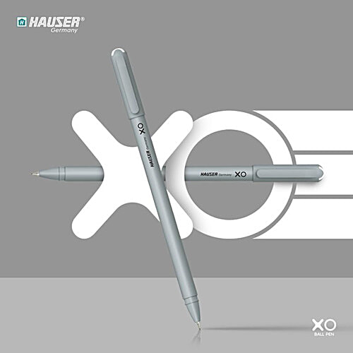 Hauser XO Ball Pens - Black Ink, 5 pcs  