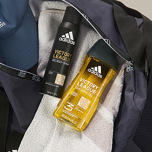Adidas Victory League Deo Body Spray, 150 ml  48H Enduring Fragrance, Dynamisch & Wurzig