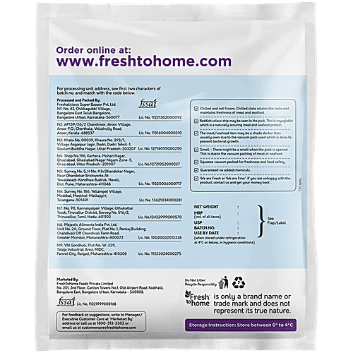 FreshtoHome Premium Tender Goat Curry Cut, 480 g  