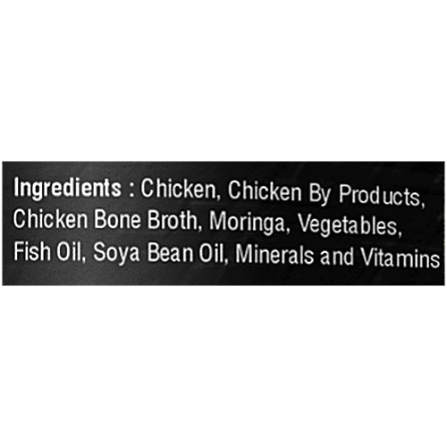 Dog Meal Chicken & Moringa Meals Wet Adult Dog Food - All Breeds, 425 g  Made with Chicken Bone Broth, 70% Meat Inside, No Preservatives