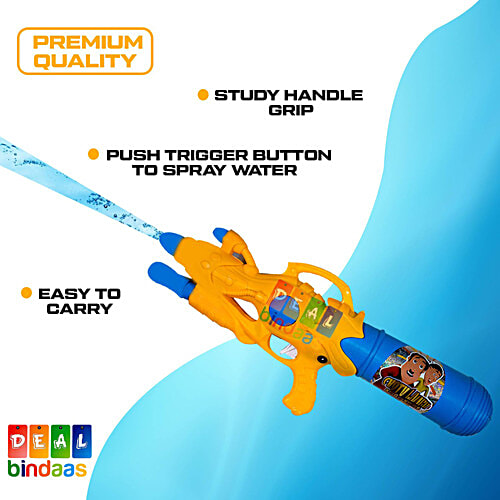 DealBindaas Rechargable Electric Holi Water Gun - Automatic High-Performance Water Shooter, 1 L