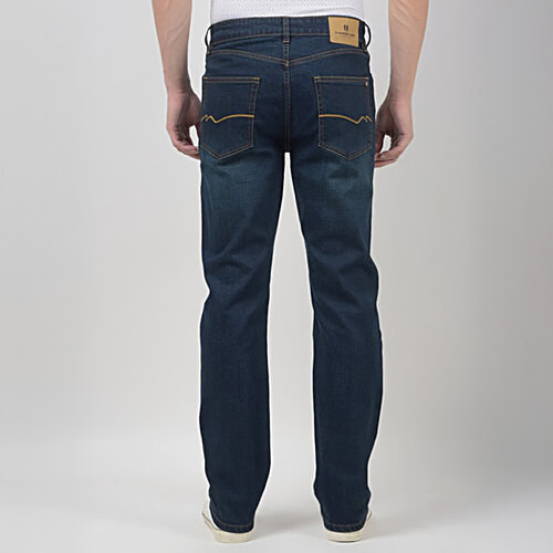 Numero Uno Dark Blue Regular Fit Sustainable Jeans RC77, 1 pc (Size - 36) 